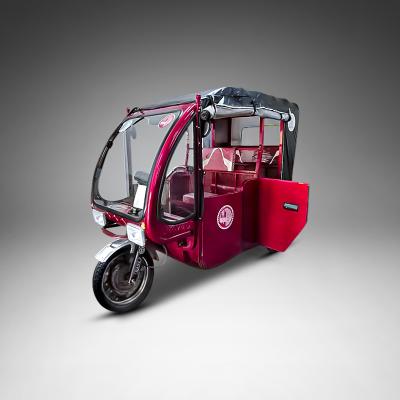 Red Electric Auto Rickshaw delivers powerful, eco-friendly rides with zero emissions—combining bold style and reliable, cost-effective transport.