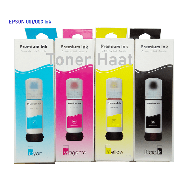 Epson 001/003 Ink Compatible Cartridge for Epson L3110, L3150 (Full Set)